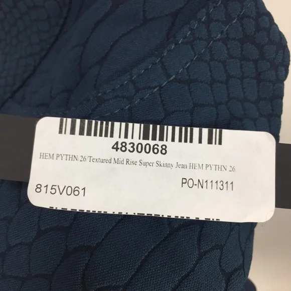 J Brand Python Texture Skinny - Picture 5 of 8